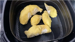 Cách nướng sầu riêng bằng nồi chiên không dầu thơm ngon nức mũi